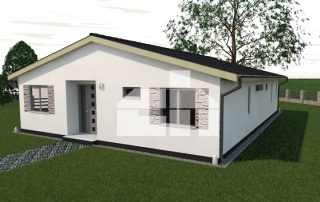 Bungalow with large bedroom and wardrobe - No.48